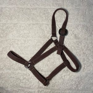 2 Brown Halters